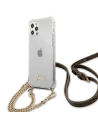 Hurtownia GSM - Etui Guess GUHCP12LKC4GSGO Apple iPhone 12 Pro Max Transparent hardcase 4G Gold Chain - GUE1134CL - {ean13} - Hurt