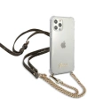 Hurtownia GSM - Etui Guess GUHCP12LKC4GSGO Apple iPhone 12 Pro Max Transparent hardcase 4G Gold Chain - GUE1134CL - {ean13} - Hurt