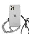 Hurtownia GSM - Etui Guess GUHCP12LKC4GSSI Apple iPhone 12 Pro Max Transparent hardcase 4G Silver Chain - GUE1135CL - {ean13} - Hurt