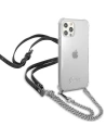 Hurtownia GSM - Etui Guess GUHCP12LKC4GSSI Apple iPhone 12 Pro Max Transparent hardcase 4G Silver Chain - GUE1135CL - {ean13} - Hurt