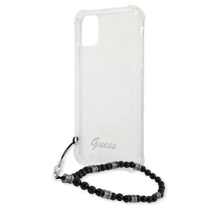 Hurtownia GSM - Etui Guess GUHCP12LKPSBK Apple iPhone 12 Pro Max Transparentní tvrdý obal Černá perla - GUE1136CL - {ean13} - Hurt