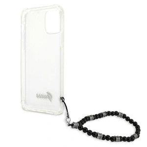 Hurtownia GSM - Etui Guess GUHCP12LKPSBK Apple iPhone 12 Pro Max Transparentní tvrdý obal Černá perla - GUE1136CL - {ean13} - Hurt