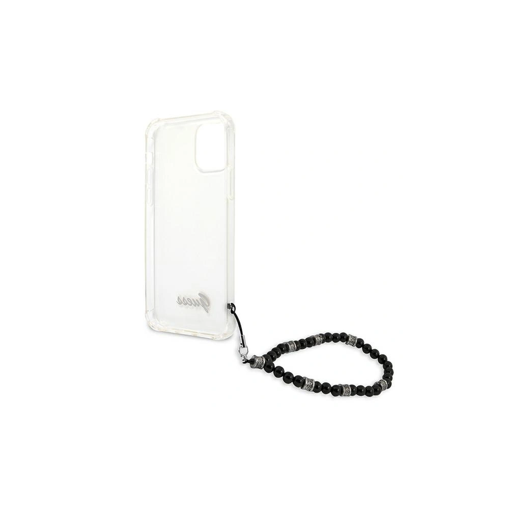 Hurtownia GSM - Etui Guess GUHCP12LKPSBK Apple iPhone 12 Pro Max Transparentní tvrdý obal Černá perla - GUE1136CL - {ean13} - Hurt
