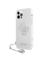 Wholesale Guess GUHCP12LKS4GSI Apple iPhone 12 Pro Max Transparent hardcase 4G Silver Charms Collection - GUE1138CL - {ean13} - Hurt