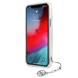 Hurtownia GSM - Etui Guess GUHCP12LKS4GSI Apple iPhone 12 Pro Max Transparentní tvrdý kryt 4G Silver Charms Collection - GUE1138CL - {ean13} - Hurt