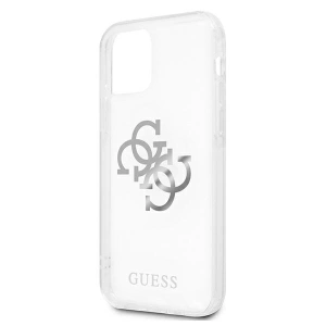 Hurtownia GSM - Etui Guess GUHCP12LKS4GSI Apple iPhone 12 Pro Max Transparentní tvrdý kryt 4G Silver Charms Collection - GUE1138CL - {ean13} - Hurt