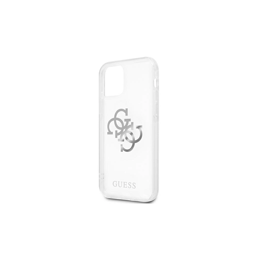 Wholesale Guess GUHCP12LKS4GSI Apple iPhone 12 Pro Max Transparent hardcase 4G Silver Charms Collection - GUE1138CL - {ean13} - Hurt