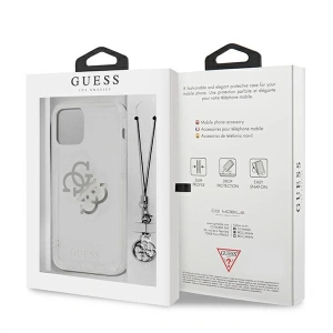 Hurtownia GSM - Etui Guess GUHCP12LKS4GSI Apple iPhone 12 Pro Max Transparentní tvrdý kryt 4G Silver Charms Collection - GUE1138CL - {ean13} - Hurt