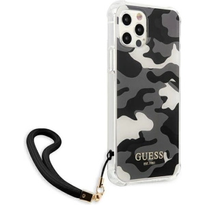 Hurtownia GSM - Etui Guess GUHCP12LKSARBK Apple iPhone 12 Pro Max černý/black hardcase Camo Collection - GUE1139BLK - {ean13} - Hurt