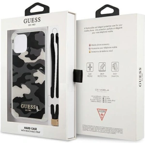 Hurtownia GSM - Etui Guess GUHCP12LKSARBK Apple iPhone 12 Pro Max černý/black hardcase Camo Collection - GUE1139BLK - {ean13} - Hurt