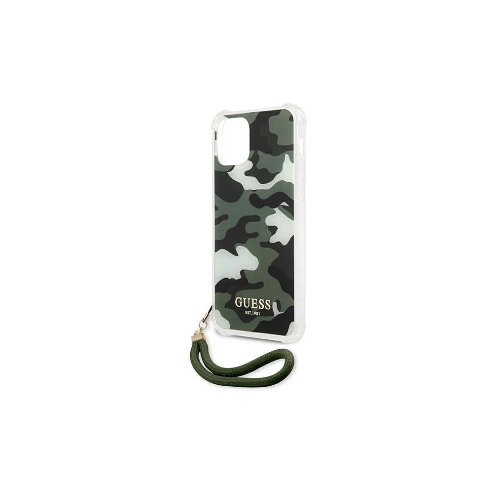 Hurtownia GSM - Etui Guess GUHCP12LKSARKA Apple iPhone 12 Pro Max zelený/khaki hardcase Camo Collection - GUE1140KHA - {ean13} - Hurt