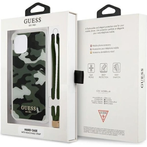 Hurtownia GSM - Etui Guess GUHCP12LKSARKA Apple iPhone 12 Pro Max zelený/khaki hardcase Camo Collection - GUE1140KHA - {ean13} - Hurt