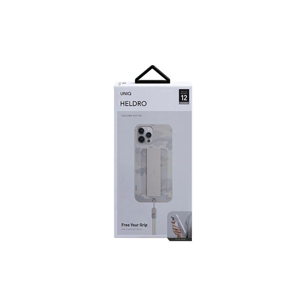 Hurtownia GSM - Etui UNIQ Heldro Apple iPhone 12 Pro Max beżowy moro/ivory camo Antimicrobial - UNIQ385IVOCAM - {ean13} - Hurt