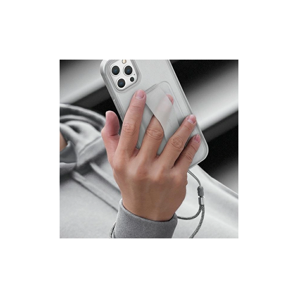 Hurtownia GSM - Etui UNIQ Heldro Apple iPhone 12 Pro Max biały/natural frost Antimicrobial - UNIQ386NATFRO - {ean13} - Hurt