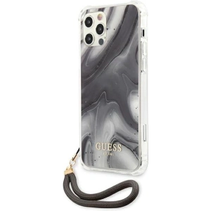 Hurtownia GSM - Etui Guess GUHCP12LKSMAGR Apple iPhone 12 Pro Max šedý/grey hardcase Marble Collection - GUE1141GRY - {ean13} - Hurt