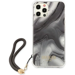Hurtownia GSM - Etui Guess GUHCP12LKSMAGR Apple iPhone 12 Pro Max šedý/grey hardcase Marble Collection - GUE1141GRY - {ean13} - Hurt