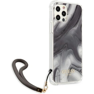 Hurtownia GSM - Etui Guess GUHCP12LKSMAGR Apple iPhone 12 Pro Max šedý/grey hardcase Marble Collection - GUE1141GRY - {ean13} - Hurt