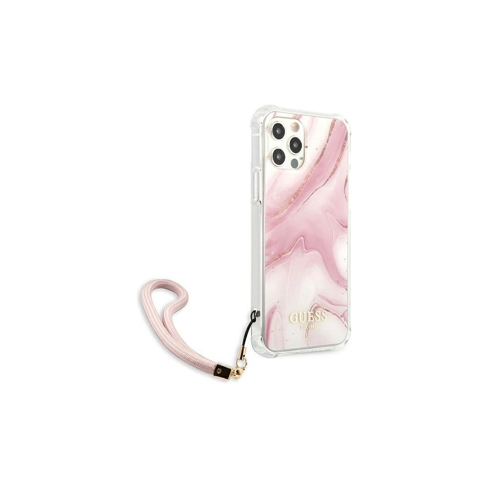 Hurtownia GSM - Etui Guess GUHCP12LKSMAPI Apple iPhone 12 Pro Max růžový/pink hardcase Marble Collection - GUE1142PNK - {ean13} - Hurt