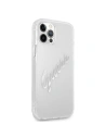Hurtownia GSM - Etui Guess GUHCP12LKTRSVSI Apple iPhone 12 Pro Max Transparent hardcase Vintage Script Silver - GUE1144CL - {ean13} - Hurt