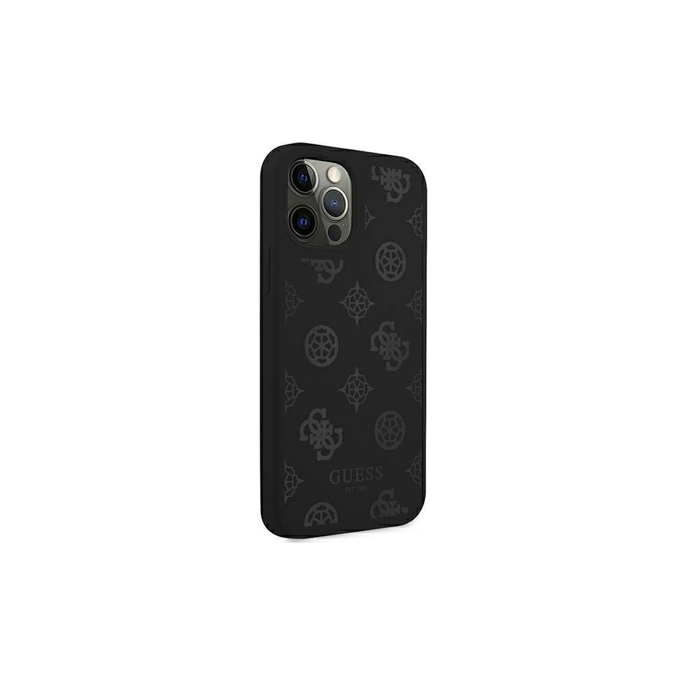 Hurtownia GSM - Etui Guess GUHCP12LLSPEBK Apple iPhone 12 Pro Max černý/black hard case Peony Collection - GUE1145BLK - {ean13} - Hurt