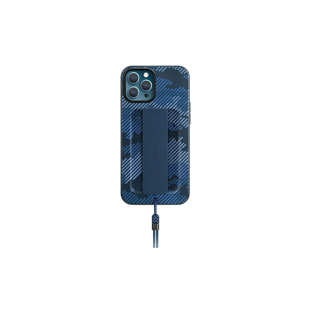 Hurtownia GSM - Etui UNIQ Heldro Apple iPhone 12 Pro Max niebieski moro/marine camo Antimicrobial - UNIQ388MARCAM - {ean13} - Hurt
