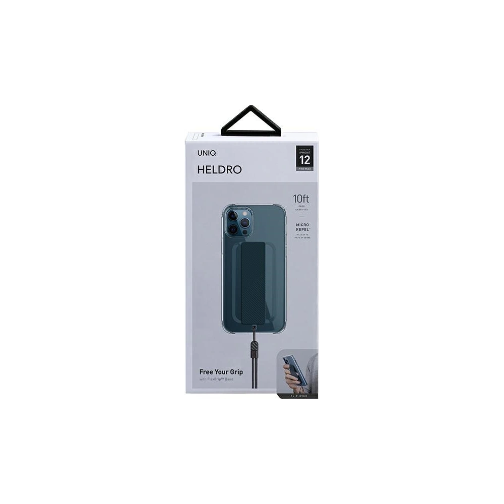 Hurtownia GSM - Etui UNIQ Heldro Apple iPhone 12 Pro Max niebieski/blue Antimicrobial - UNIQ389BLU - {ean13} - Hurt