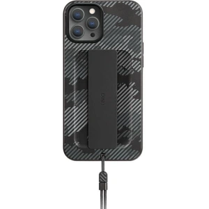 Hurtownia GSM - Etui UNIQ Heldro Apple iPhone 12/12 Pro černý moro/charcoal camo Antimikrobiální - UNIQ392CHACAM - {ean13} - Hurt