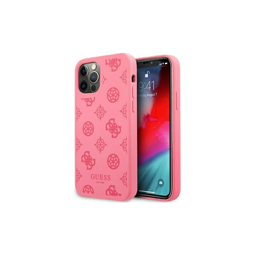 Hurtownia GSM - Etui Guess GUHCP12LLSPEFU Apple iPhone 12 Pro Max fuchsie/fuchsie tvrdý kryt Peony Collection - GUE1146FSH - {ean13} - Hurt