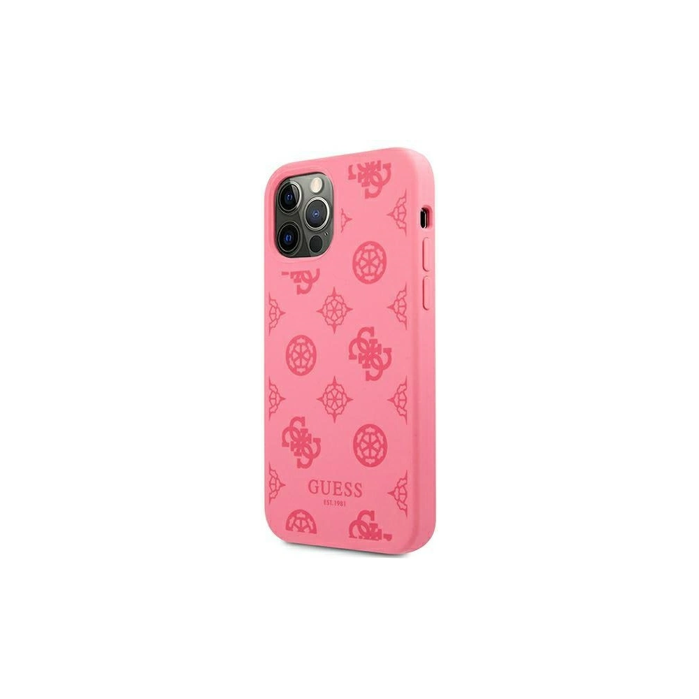 Hurtownia GSM - Etui Guess GUHCP12LLSPEFU Apple iPhone 12 Pro Max fuchsie/fuchsie tvrdý kryt Peony Collection - GUE1146FSH - {ean13} - Hurt