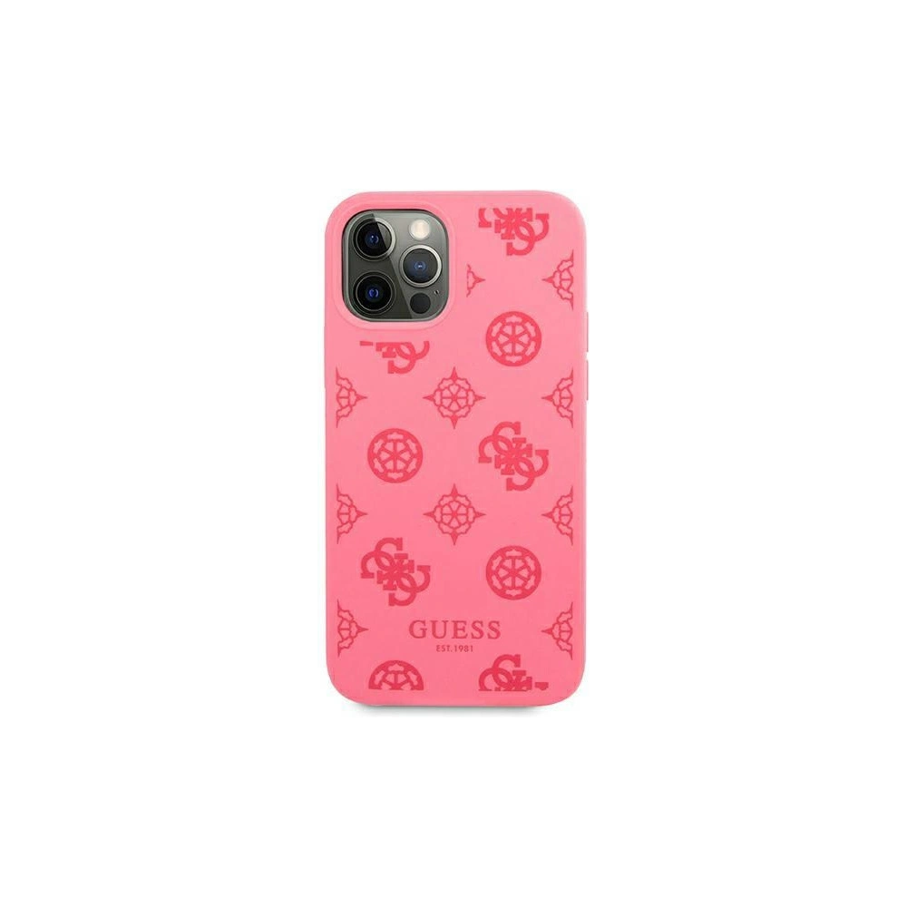 Hurtownia GSM - Etui Guess GUHCP12LLSPEFU Apple iPhone 12 Pro Max fuchsie/fuchsie tvrdý kryt Peony Collection - GUE1146FSH - {ean13} - Hurt