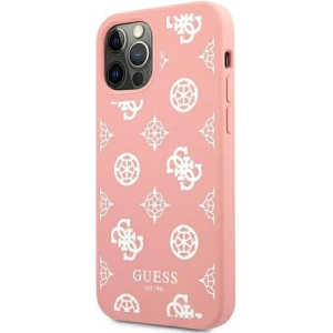Hurtownia GSM - Etui Guess GUHCP12LLSPEWPI Apple iPhone 12 Pro Max růžový/pink tvrdý kryt Peony Collection - GUE1147PNK - {ean13} - Hurt