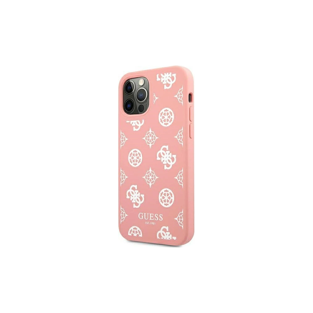 Hurtownia GSM - Etui Guess GUHCP12LLSPEWPI Apple iPhone 12 Pro Max růžový/pink tvrdý kryt Peony Collection - GUE1147PNK - {ean13} - Hurt