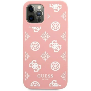 Hurtownia GSM - Etui Guess GUHCP12LLSPEWPI Apple iPhone 12 Pro Max růžový/pink tvrdý kryt Peony Collection - GUE1147PNK - {ean13} - Hurt