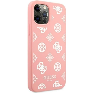 Hurtownia GSM - Etui Guess GUHCP12LLSPEWPI Apple iPhone 12 Pro Max růžový/pink tvrdý kryt Peony Collection - GUE1147PNK - {ean13} - Hurt
