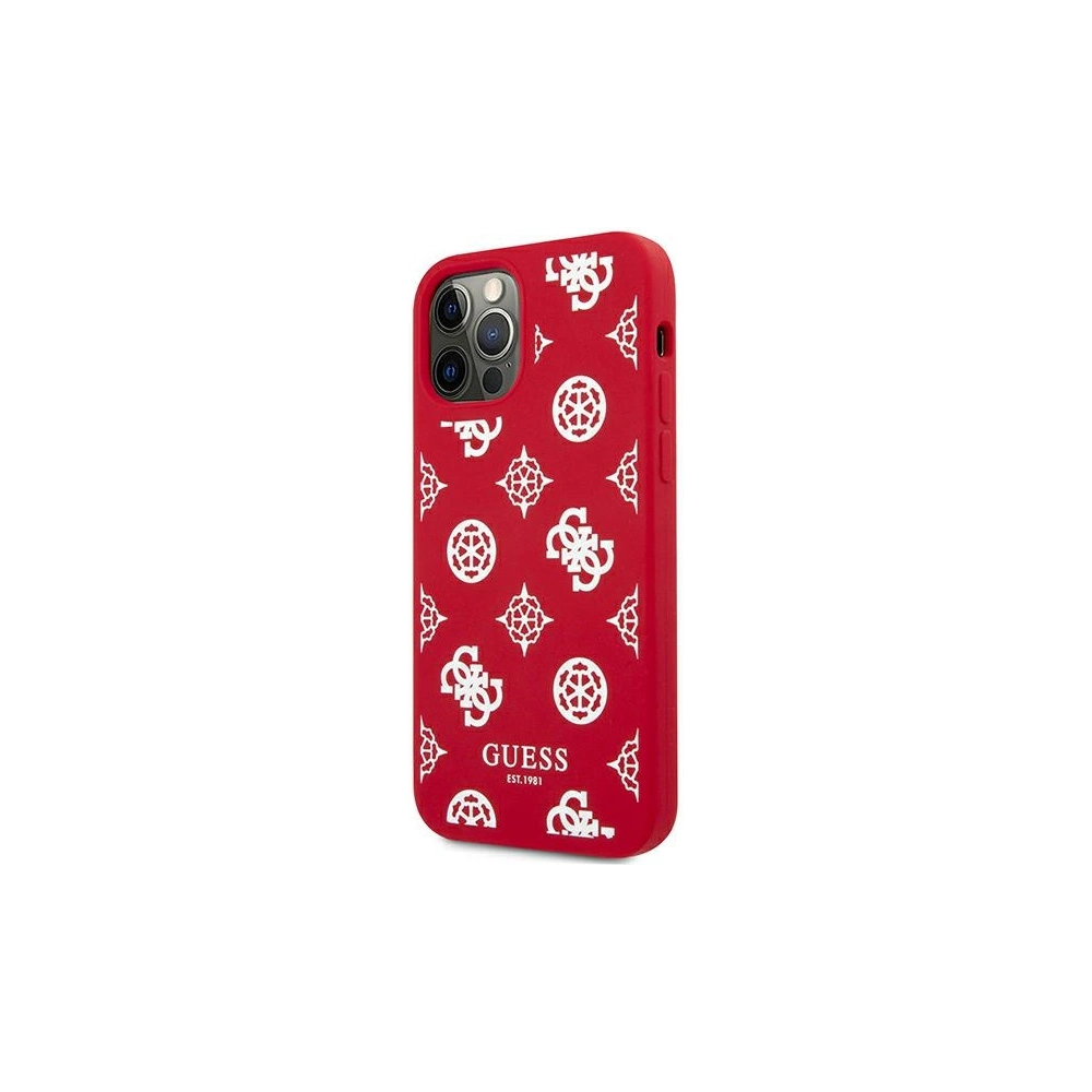 Hurtownia GSM - Etui Guess GUHCP12LLSPEWRE Apple iPhone 12 Pro Max czerwony/red hard case Peony Collection - GUE1148RED - {ean13} - Hurt