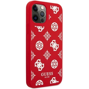 Hurtownia GSM - Etui Guess GUHCP12LLSPEWRE Apple iPhone 12 Pro Max czerwony/red hard case Peony Collection - GUE1148RED - {ean13} - Hurt