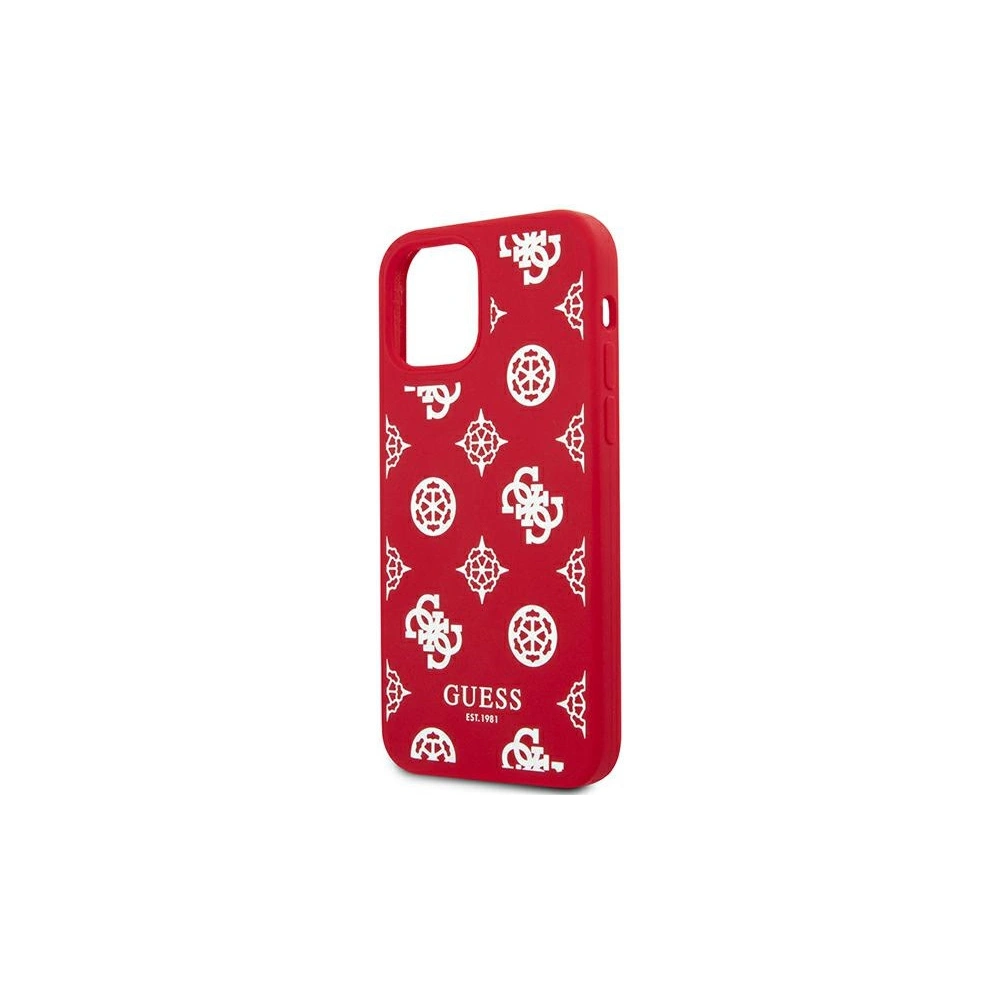 Hurtownia GSM - Etui Guess GUHCP12LLSPEWRE Apple iPhone 12 Pro Max czerwony/red hard case Peony Collection - GUE1148RED - {ean13} - Hurt