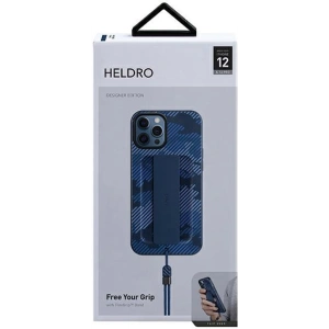UNIQ Heldro Apple iPhone 12/12 Pro marine camo Antimicrobial