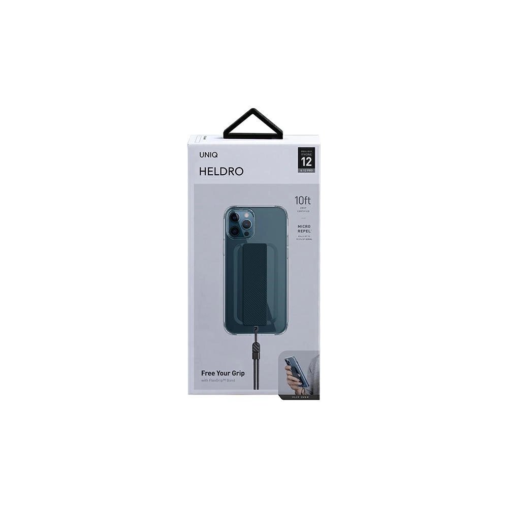 Hurtownia GSM - Etui UNIQ Heldro Apple iPhone 12/12 Pro niebieski/blue Antimicrobial - UNIQ394BLU - {ean13} - Hurt