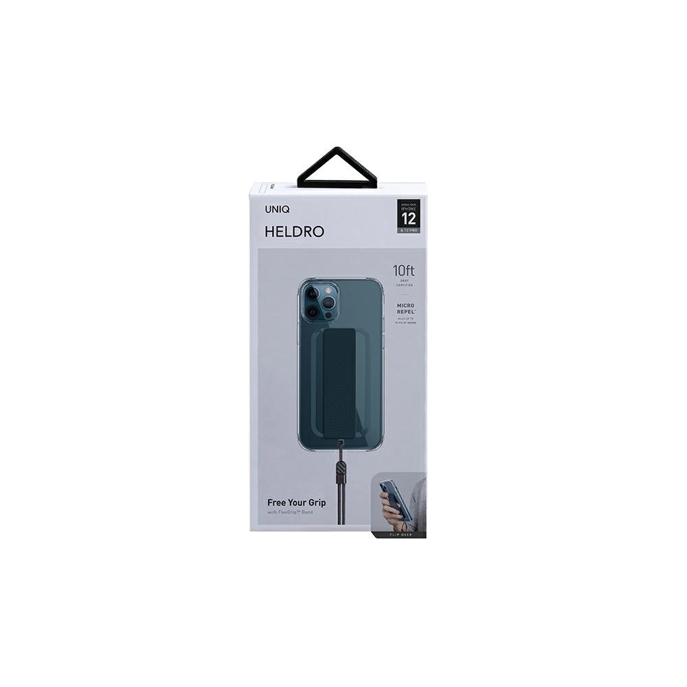 Hurtownia GSM - Etui UNIQ Heldro Apple iPhone 12/12 Pro průhledné/clear Antimikrobiální - UNIQ395CL - {ean13} - Hurt