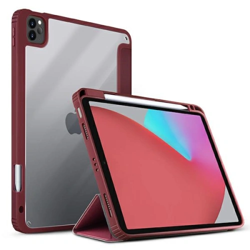 Etui UNIQ Moven Apple iPad Pro 11 2021 (3. generacji) Antimicrobial bordowy/burgundy