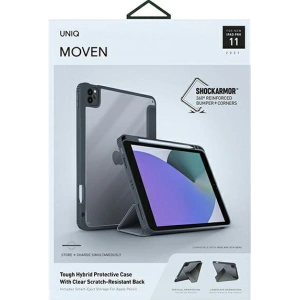 Hurtownia GSM - Etui UNIQ Moven Apple iPad Pro 11 2021 (3. generacji) Antimicrobial szary/charcoal grey - UNIQ397CHAGRY - {ean13} - Hurt