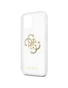 Wholesale Guess GUHCP12MKS4GGO Apple iPhone 12/12 Pro Transparent hardcase 4G Gold Charms Collection - GUE1152CL - {ean13} - Hurt