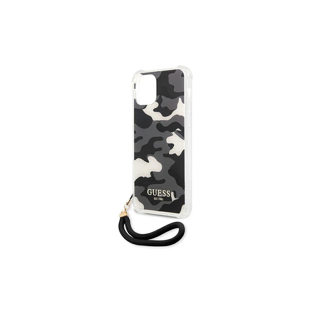Hurtownia GSM - Etui Guess GUHCP12MKSARBK Apple iPhone 12/12 Pro černý/black hardcase Camo Collection - GUE1154BLK - {ean13} - Hurt