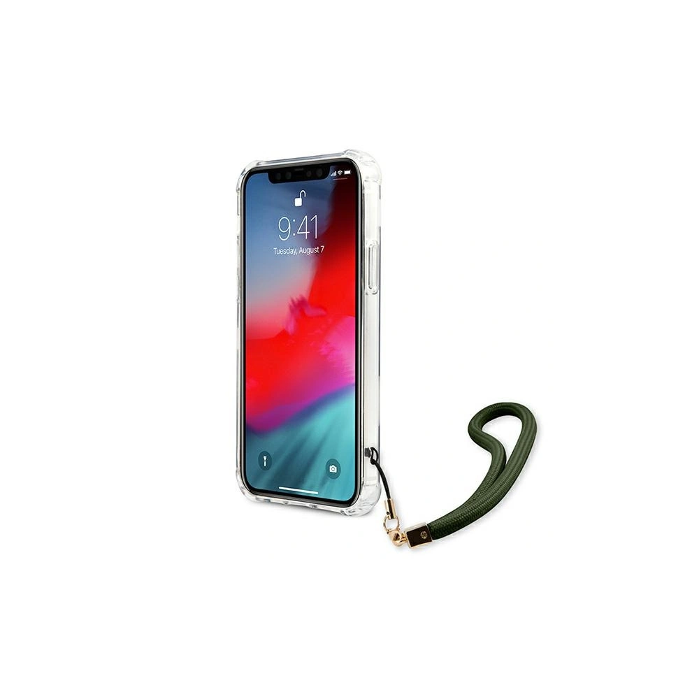 Hurtownia GSM - Etui Guess GUHCP12MKSARKA Apple iPhone 12/12 Pro zielony/khaki hardcase Camo Collection - GUE1155KHA - {ean13} - Hurt