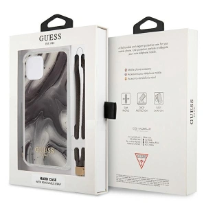 Hurtownia GSM - Etui Guess GUHCP12MKSMAGR Apple iPhone 12/12 Pro šedý/grey hardcase Marble Collection - GUE1156GRY - {ean13} - Hurt
