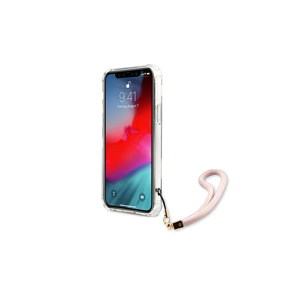 Wholesale Guess GUHCP12MKSMAPI Apple iPhone 12/12 Pro pink hardcase Marble Collection - GUE1157PNK - {ean13} - Hurt