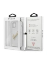 Wholesale Guess GUHCP12MKTRSVGO Apple iPhone 12/12 Pro Transparent hardcase Vintage Script Gold - GUE1158CL - {ean13} - Hurt