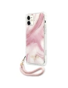 Hurtownia GSM - Etui Guess GUHCP12SKSMAPI Apple iPhone 12 mini różowy/pink hardcase Marble Collection - GUE1160PNK - {ean13} - Hurt