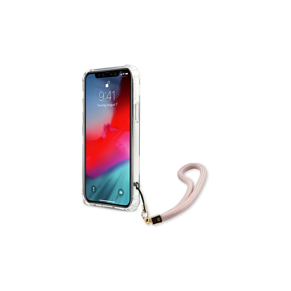 Wholesale Guess GUHCP12SKSMAPI Apple iPhone 12 mini pink hardcase Marble Collection - GUE1160PNK - {ean13} - Hurt